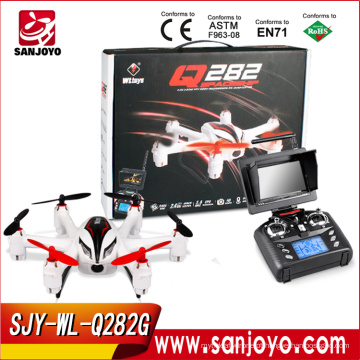 4CH RC Quadcopter com 5.8G FPV RC HEXACOPTER 720 P câmera 2.4G RC quad com luz LED drone helicóptero wltoys Q282G